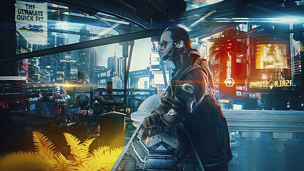 Cyberpunk 2077 City Life Scifi - hdwallpaper4k