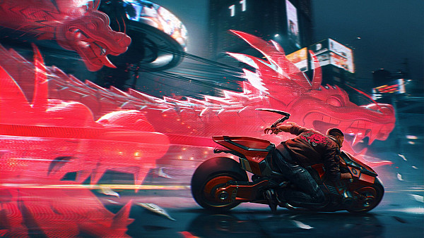 CYBERPUNK 2077 Dragon Boat 4k - hdwallpaper4k