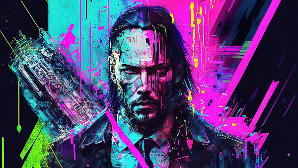 Cyberpunk 2077 Keanu Reeves Abstract 4k - hdwallpaper4k