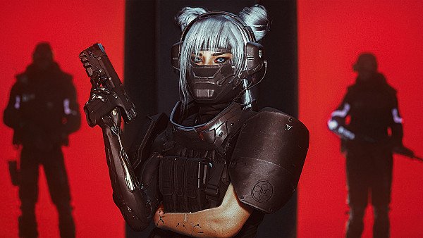 Cyberpunk 2077 Love Guns - hdwallpaper4k