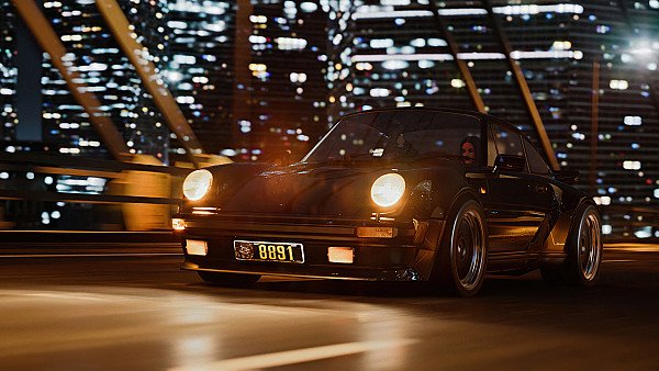 Cyberpunk 2077 Porsche 930 Widowmaker - hdwallpaper4k