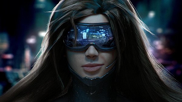 Cyberpunk Scifi Girl - hdwallpaper4k