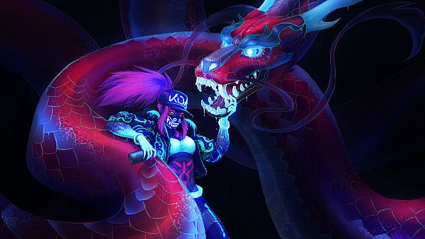 Dangerous Kda Akali 8k - hdwallpaper4k