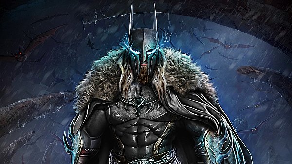 Dark Knight Warrior Art - hdwallpaper4k