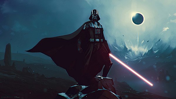 Darth Vader Laser Sword - hdwallpaper4k