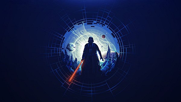 Darth Vader Minimal - hdwallpaper4k