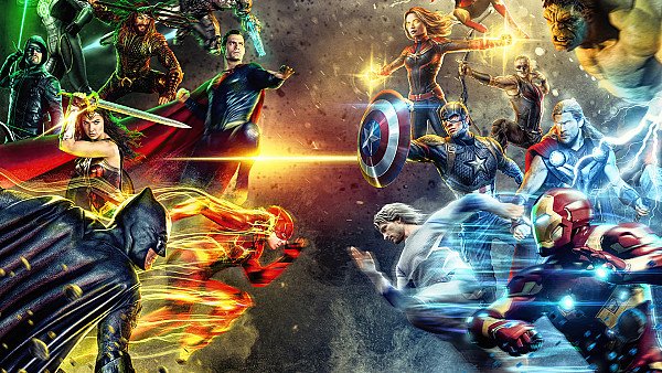 Dc Vs Marvel Heroes 5k - hdwallpaper4k