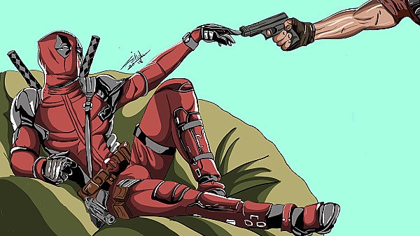 Deadpool 2 Illustration 4k - hdwallpaper4k