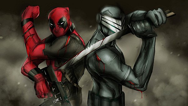 Deadpool And Snake Eyes - hdwallpaper4k