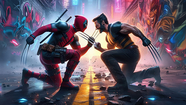 Deadpool And Wolverine Action Packed Adventure - hdwallpaper4k