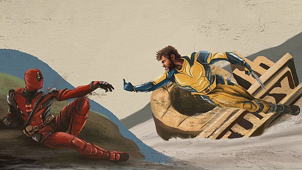 Deadpool And Wolverine Best Buddy - hdwallpaper4k