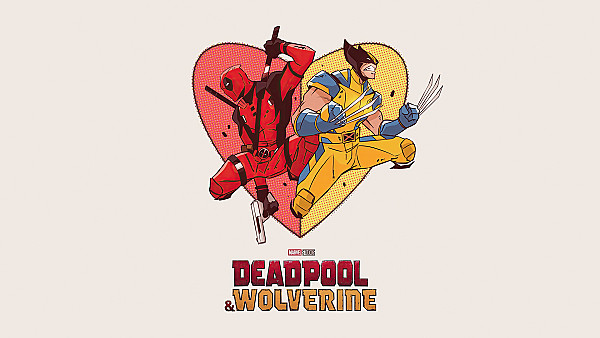 Deadpool And Wolverine Minimalism - hdwallpaper4k