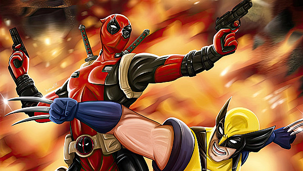 Deadpool And Wolverine Panic At Every Turn - hdwallpaper4k