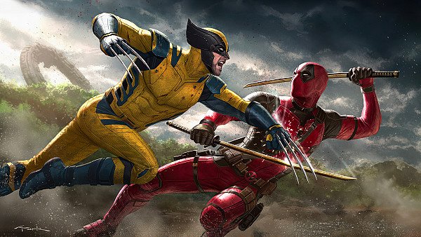 Deadpool And Wolverine Unlikely Team Up - hdwallpaper4k