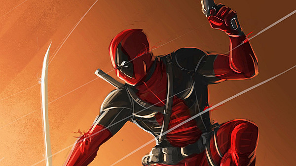 Deadpool Art Sword - hdwallpaper4k