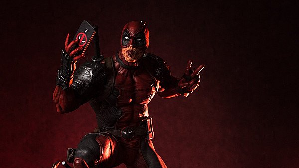 Deadpool Click Selfie Digital Art - hdwallpaper4k