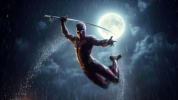 Deadpool Dynamic Explosive Moments - hdwallpaper4k