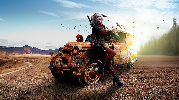 Deadpool Female Sidekick Hits The Road - hdwallpaper4k