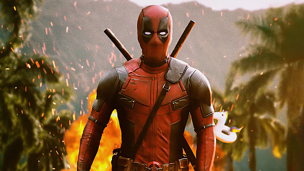 Deadpool Marvel Explosion 4k - hdwallpaper4k