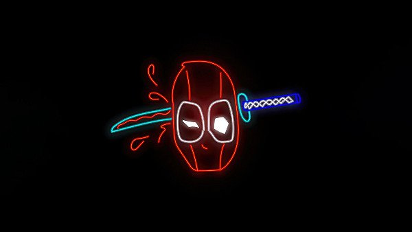 Deadpool Minimalism 2023 - hdwallpaper4k