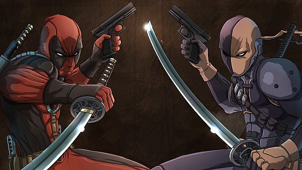 Deadpool Vs Deathstroke 4k - hdwallpaper4k