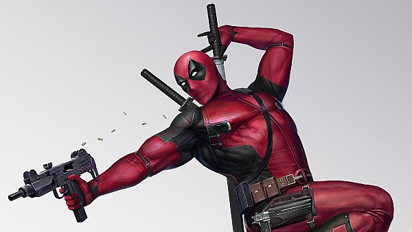 Deadpool With Gun Art - hdwallpaper4k