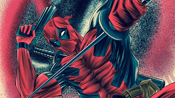 Deadpool With Sword And Gun - hdwallpaper4k