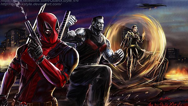 Deadpool X Force Team - hdwallpaper4k