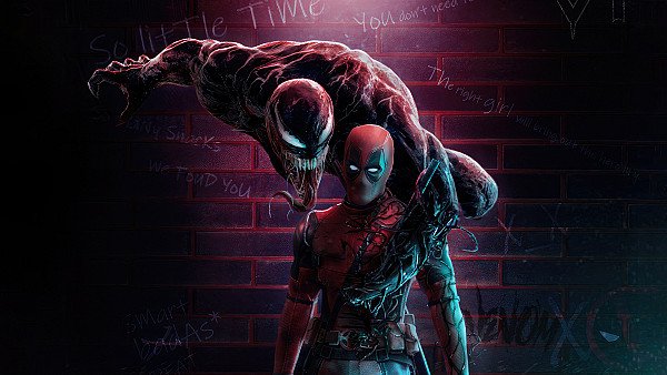 Deadpool X Venom Unleashed - hdwallpaper4k