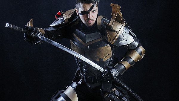 Deathstroke 4k Cosplay wallpaper