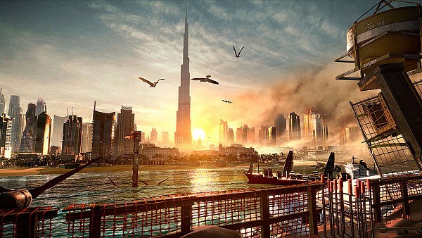 Deus Ex Mankind Divided Dubai wallpaper