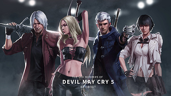 Devil May Cry 5 Old Members 8k - hdwallpaper4k