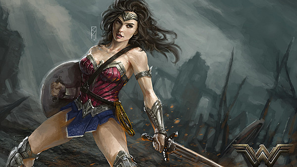 Diana Prince Wonder Woman Art - hdwallpaper4k