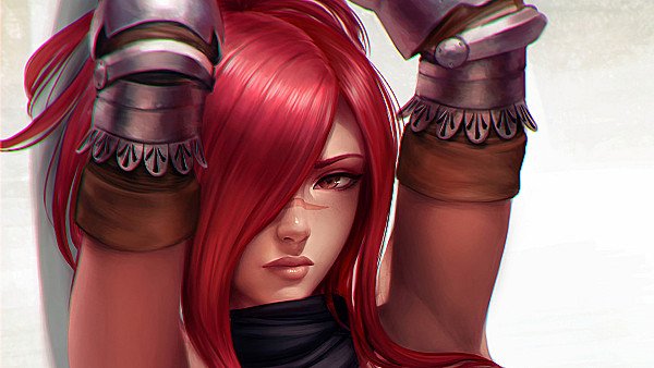 Digital Art Red Head Mirco Cabbia Scarlet Erza Fairy Tail - hdwallpaper4k