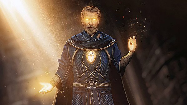 Doctor Fate Black Adam Pierce Brosnan 4k wallpaper