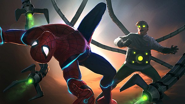 Doctor Octopus Vs Spiderman Contest Of Champions 4k - hdwallpaper4k