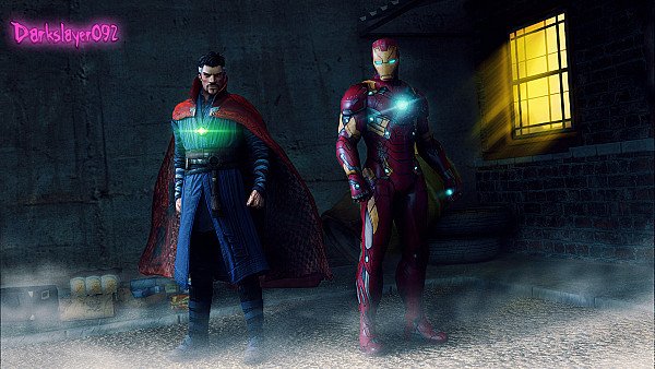 Doctor Strange Iron Man - hdwallpaper4k