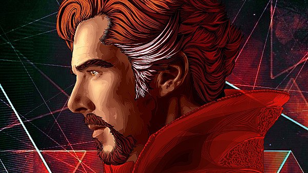 Doctor Strange Vector Art - hdwallpaper4k