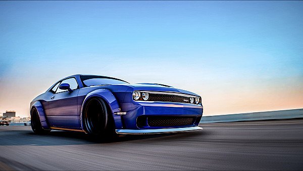 Dodge Challenger Hellcat Gta V 4k wallpaper