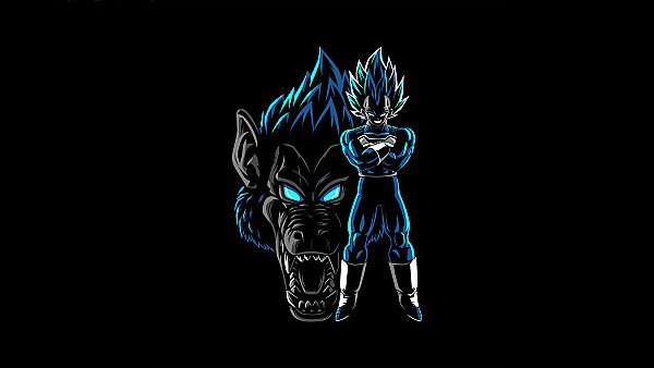 Dragon Ball Z Ozaru Vegeta Blue 4k - hdwallpaper4k