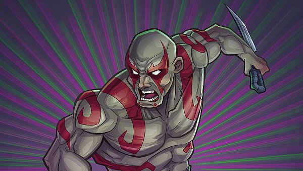 Drax The Destroyer Digital Art - hdwallpaper4k