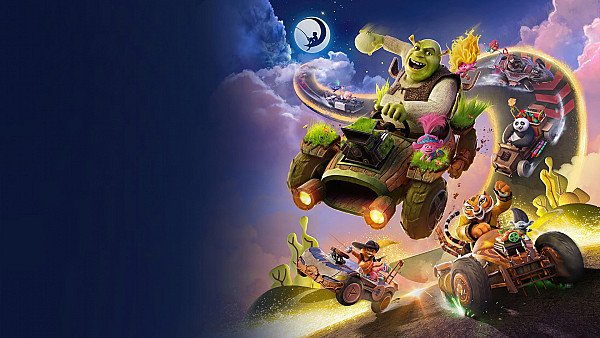 Dreamworks All Star Kart Racing 2024 wallpaper