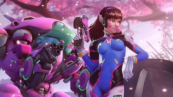 Dva Overwatch 4k - hdwallpaper4k