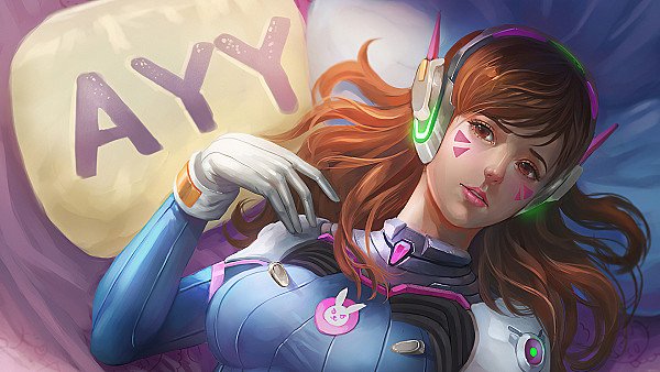 Dva Overwatch 4k Cute - hdwallpaper4k