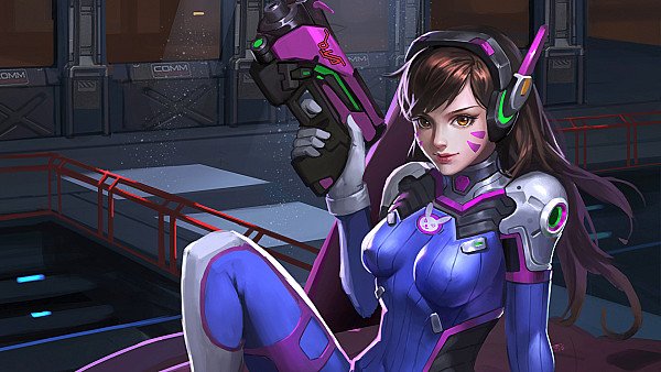 Dva Overwatch Art 2020 - hdwallpaper4k