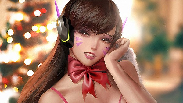 Dva Overwatch Cute Artworks - hdwallpaper4k