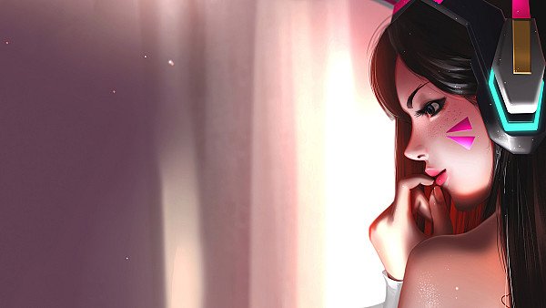 Dva Overwatch Fanartwork 4k - hdwallpaper4k