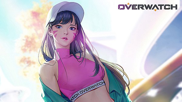 Dva Overwatch Pink Dress - hdwallpaper4k