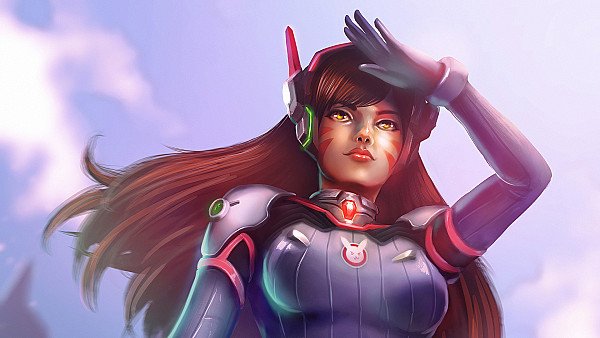 Dva Overwatchartwork4k - hdwallpaper4k