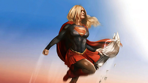 Elle Fanning Concept Art As Supergirl - hdwallpaper4k